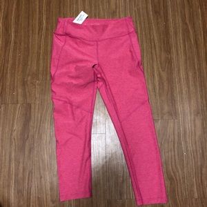 Outdoor voices flamingo 3/4 leggings